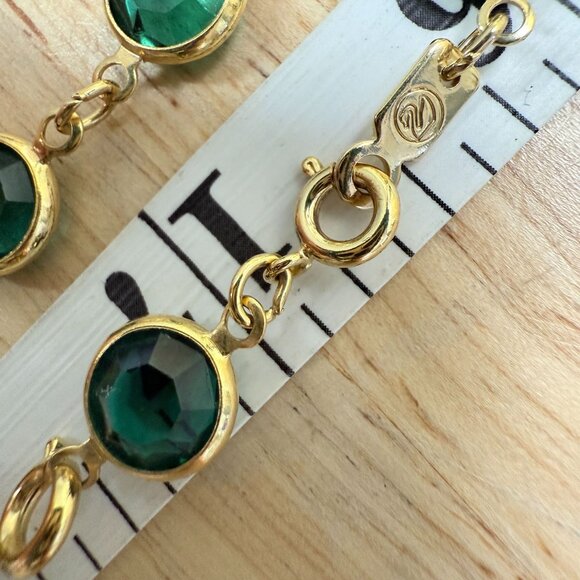 Vintage Swarovski Bracelet, Holiday Classic, Crystal, Gothic, Fairy, Cottagecore - Picture 13 of 13